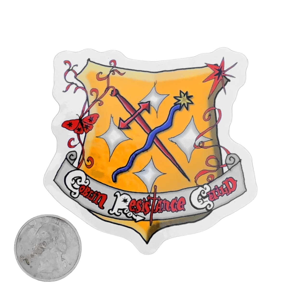 "GRG Crest" Sticker
