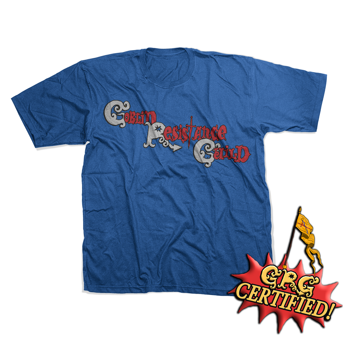 "DON'T FEED THE GOBLIN" - Royal Blue