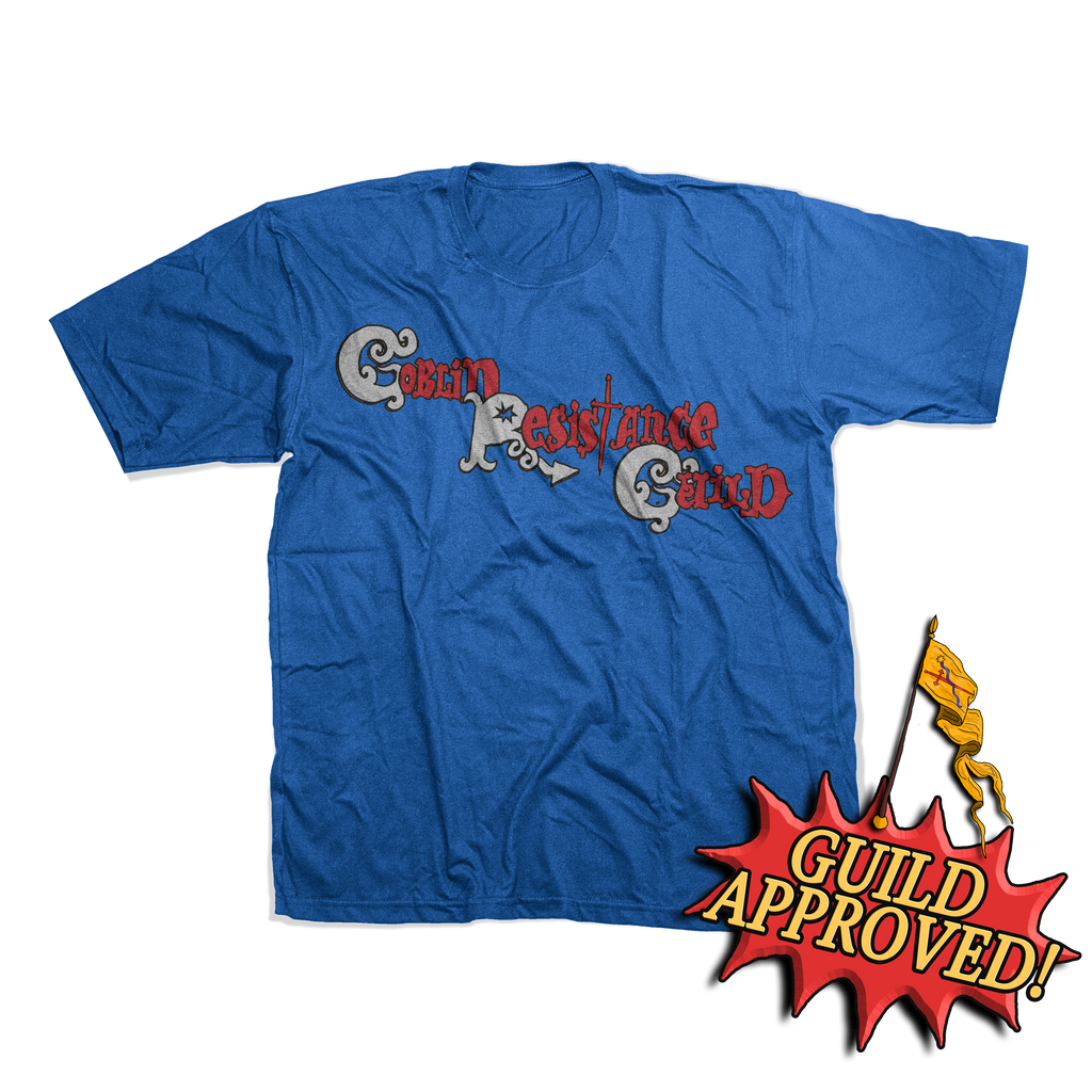 DON'T FEED THE GOBLIN - Shirt (Mystic Blue)