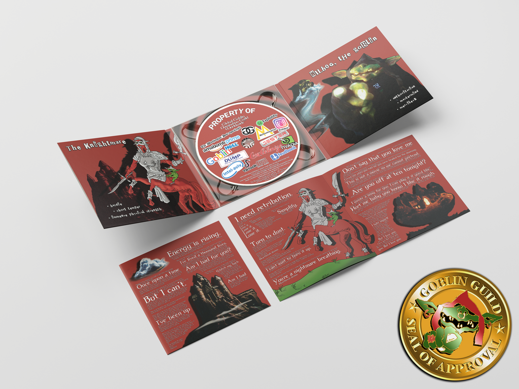 "GOBLIN FOOD" - CD (Global Goblin Domination Guild Worldwide™ Edition)