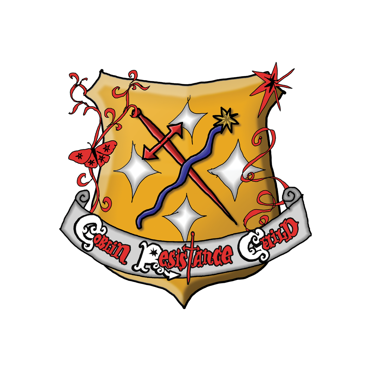 "GRG Crest" Sticker
