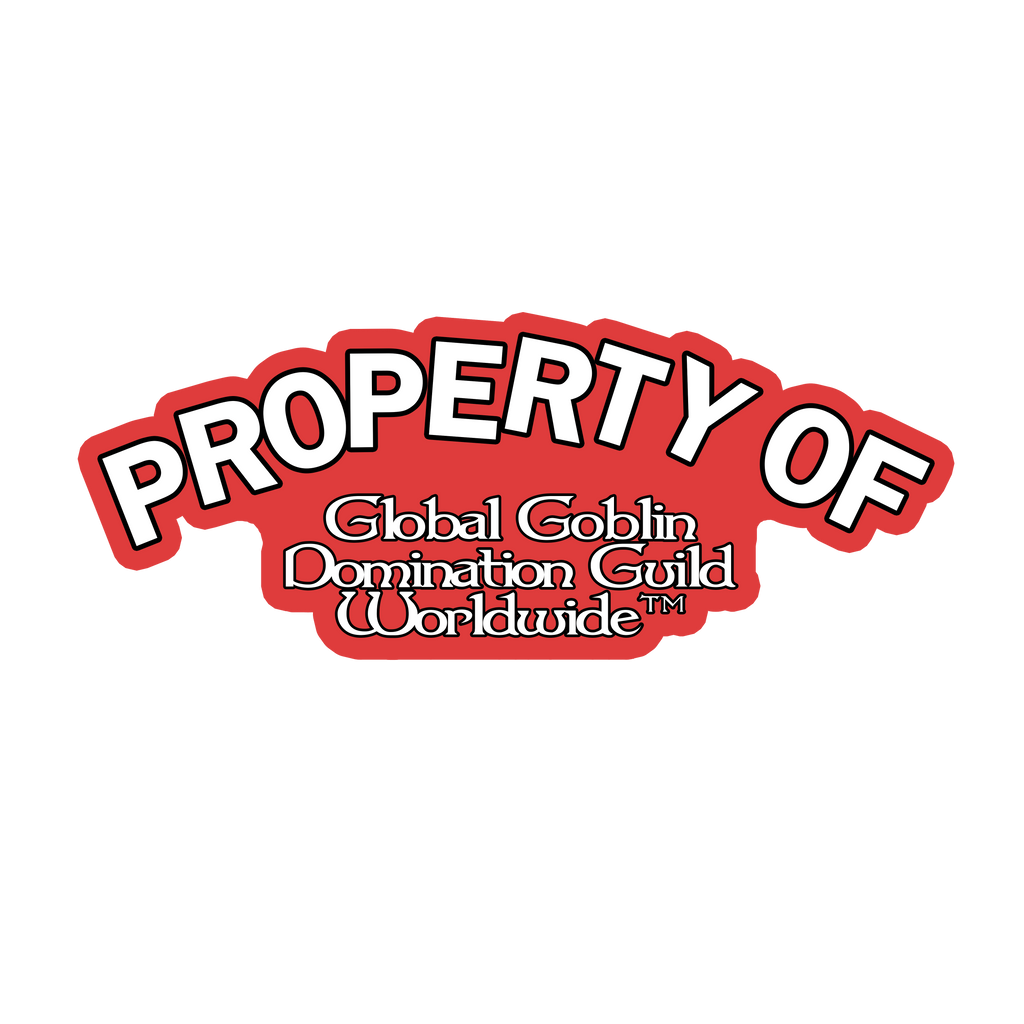 "Property Of" Sticker