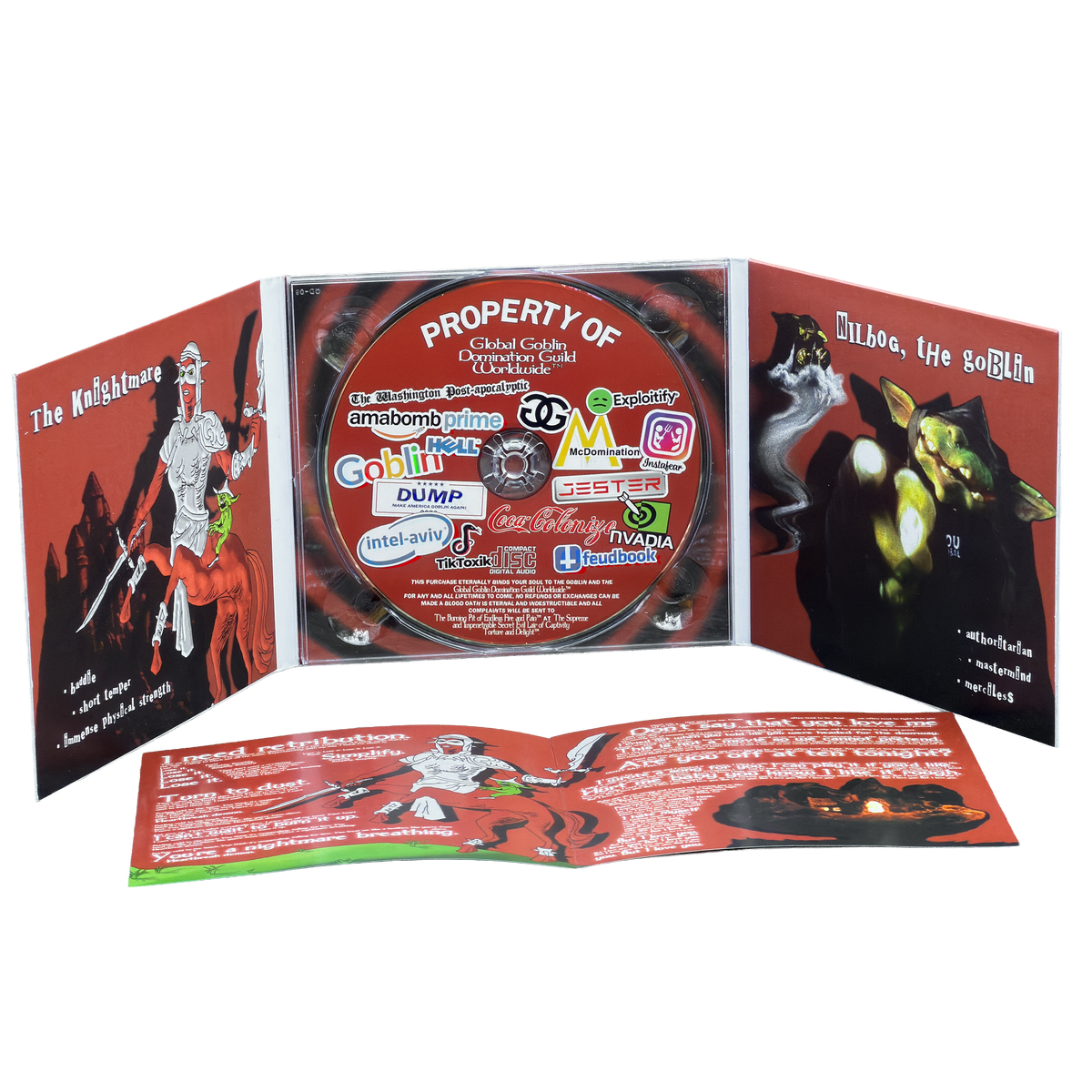Global Goblin Domination Guild Worldwide™ "KNIGHTMARE" Bundle