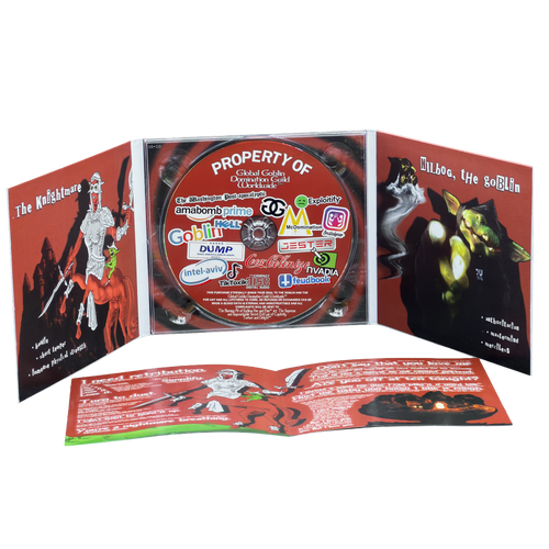 "GOBLIN FOOD" CD (Global Goblin Domination Guild Worldwide™ Edition)